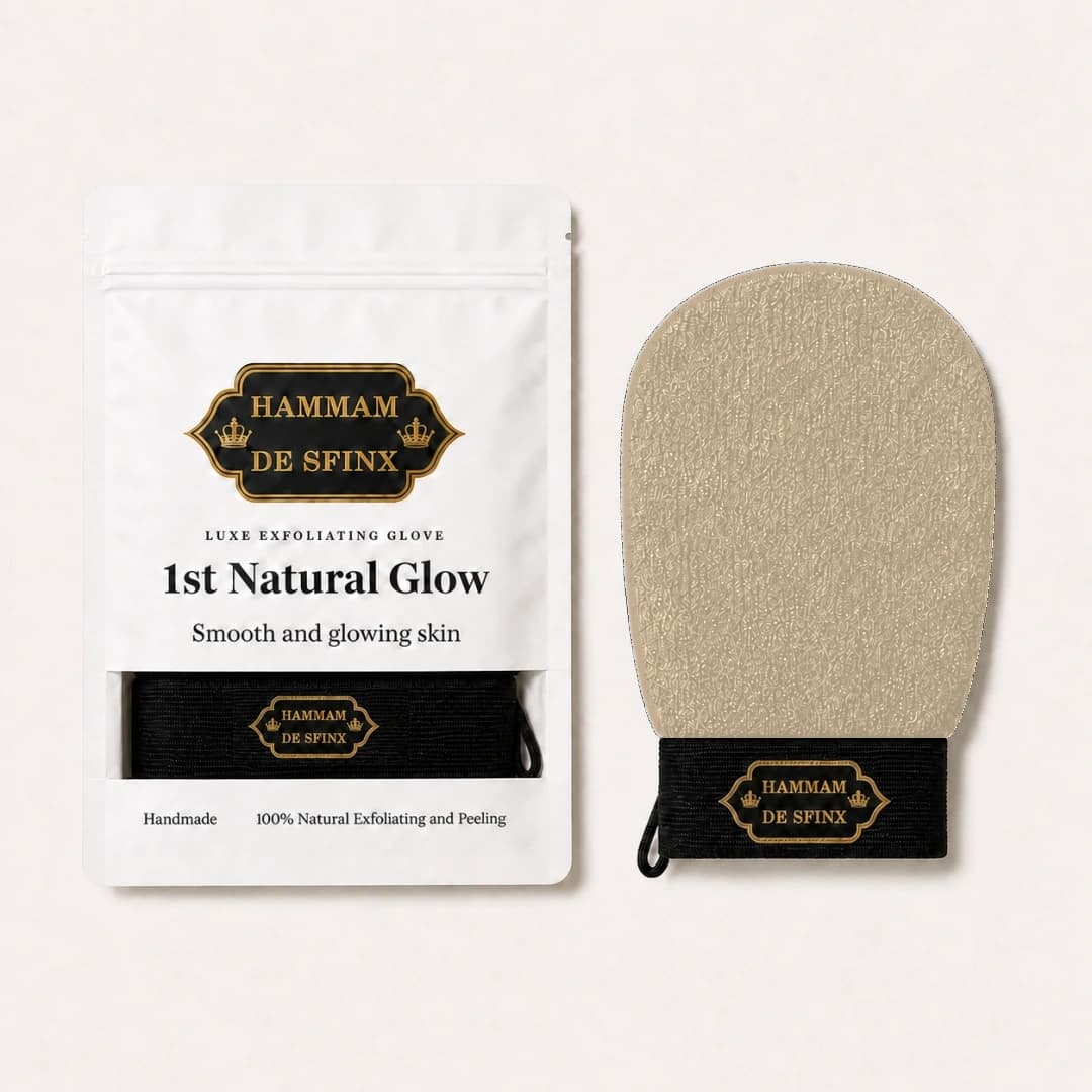 HDS Moroccan scrub glove Beige