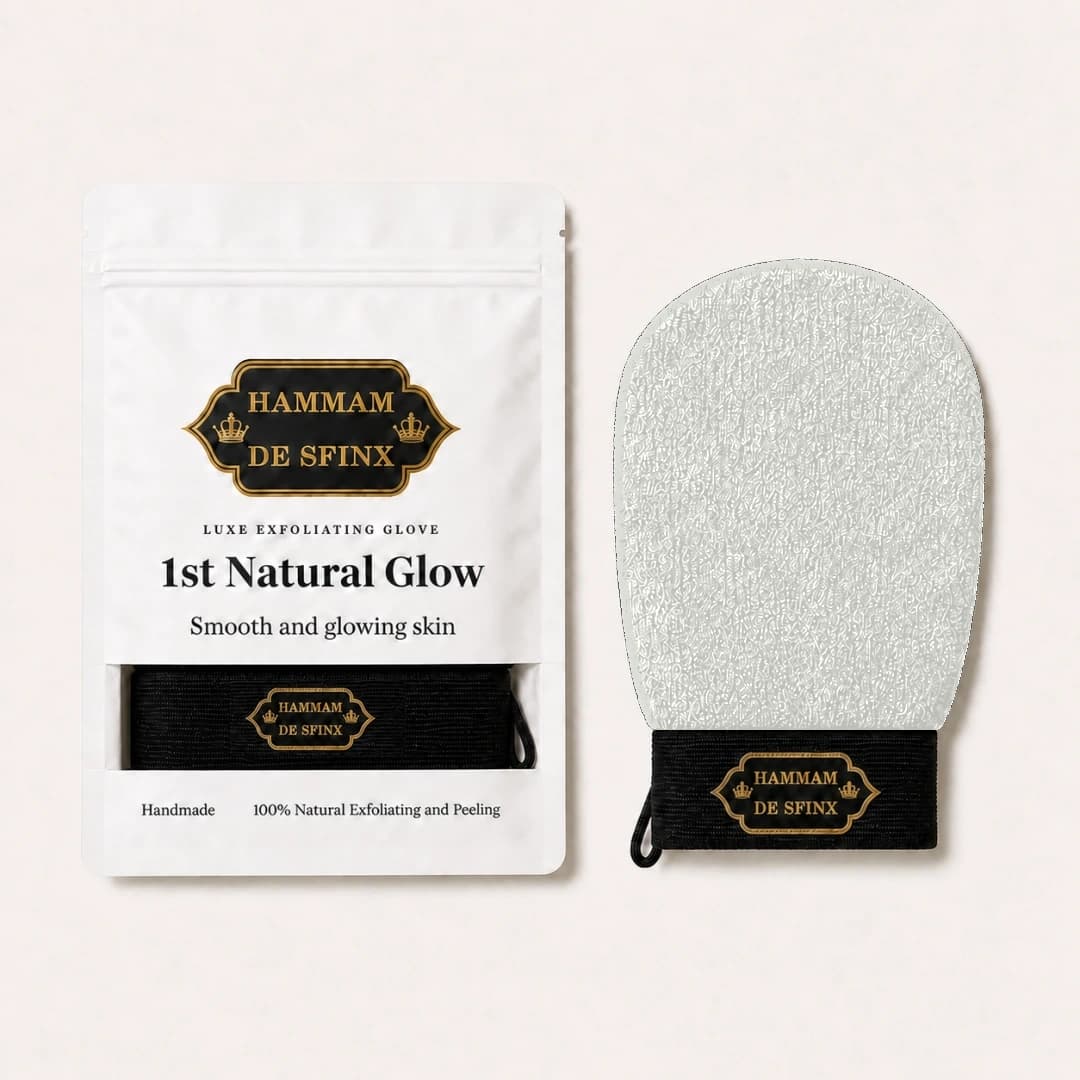 HDS Moroccan scrub glove Off-white