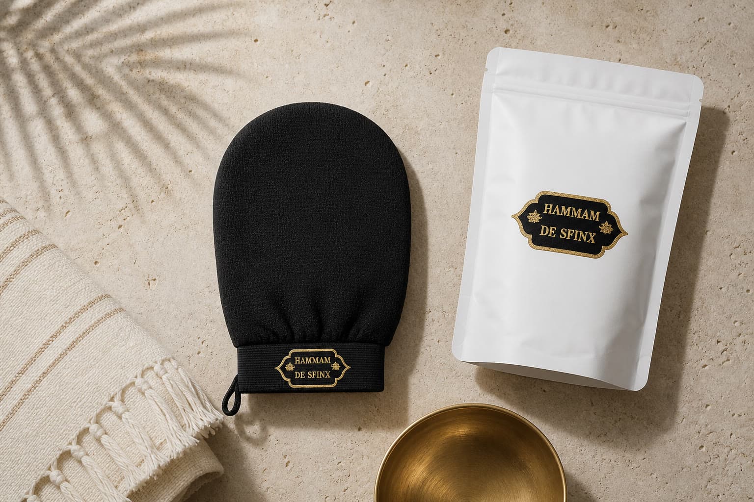 HDS Shop exfoliating ritual with a hammam atmosphere